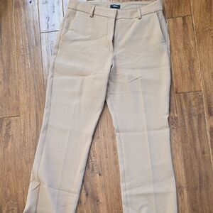 Express Editor Women's Tan Pants